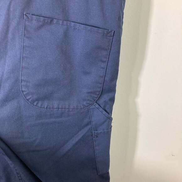 Mens Vintage Red Kap Cut Off Sleeve Coveralls Navy 42-LN Made‎ in USA - Picture 9 of 10